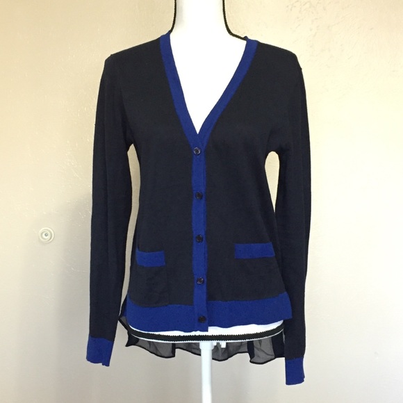 CAbi Sweaters - Cabi Navy Cardigan